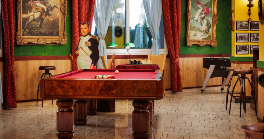 Hotel Napoleon sala giochi