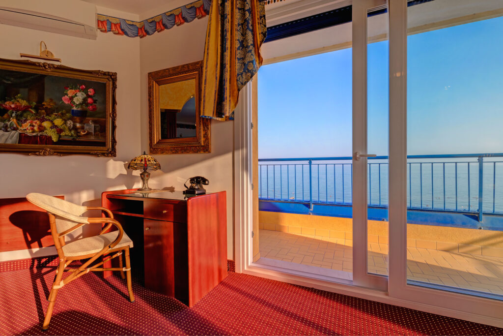 Hotel Napoleon vista mare camera